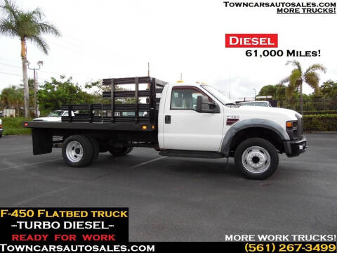 2008 Ford F-450 for sale at Town Cars Auto Sales in West Palm Beach FL