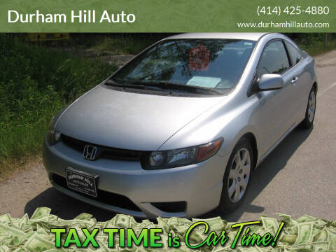 2007 Honda Civic for sale at Durham Hill Auto in Muskego WI