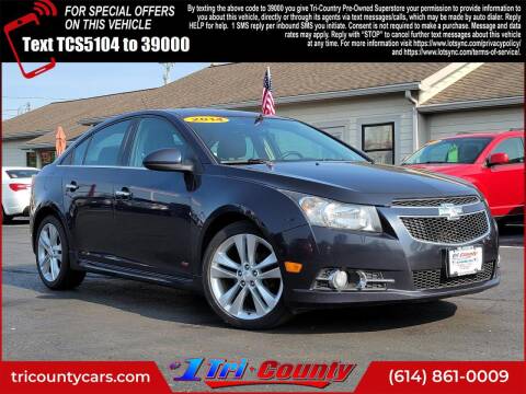 2014 Chevrolet Cruze for sale at Tri-County Pre-Owned Superstore in Reynoldsburg OH