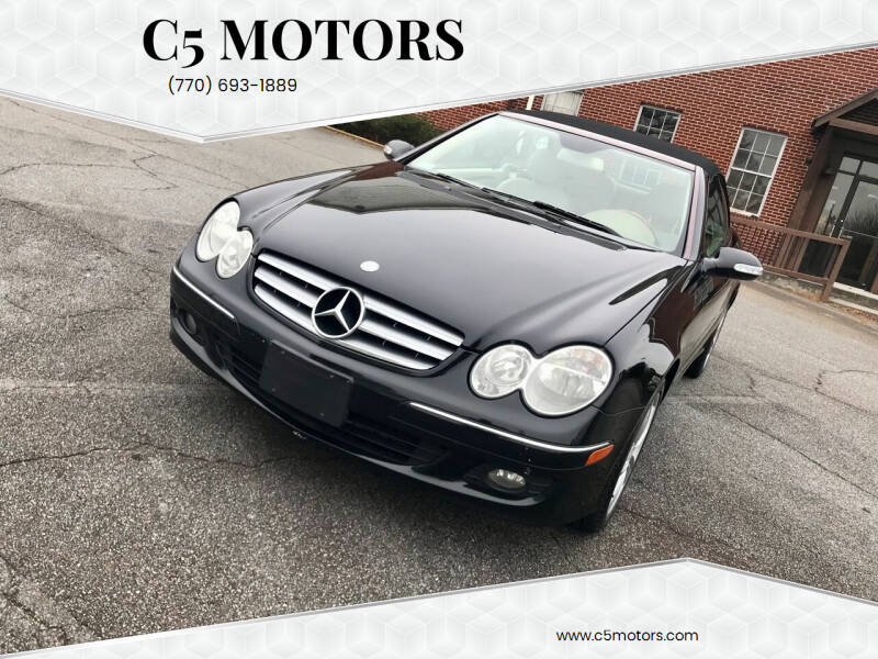2007 Mercedes-Benz CLK for sale at C5 Motors in Marietta GA