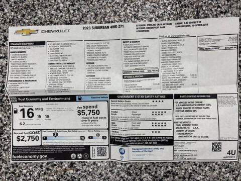 2023 Chevrolet Suburban Z71