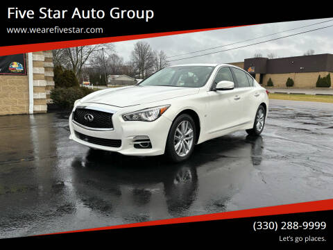 2014 Infiniti Q50 for sale at Five Star Auto Group in North Canton OH
