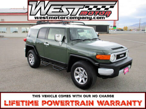 2014 Toyota FJ Cruiser for sale at West Motor Company in Hyde Park UT