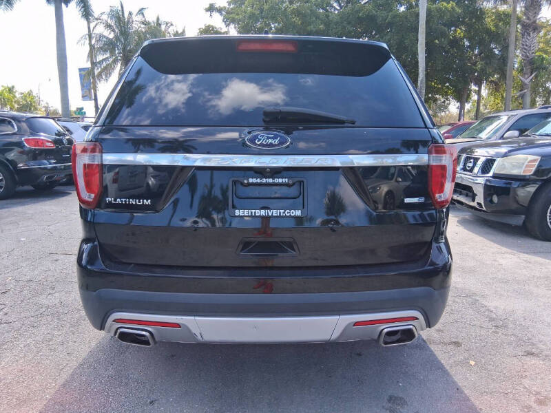 2016 Ford Explorer Platinum