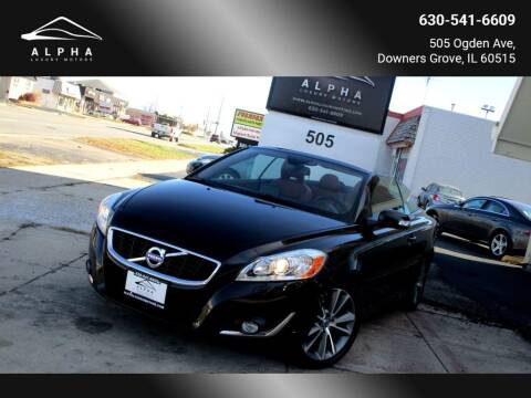 2013 Volvo C70 for sale at Alpha Luxury Motors in Downers Grove IL