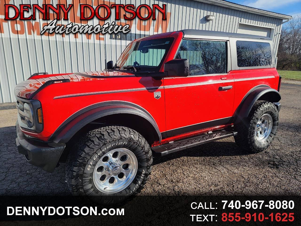 2022 Ford Bronco for sale at Denny Dotson Automotive in Johnstown, OH