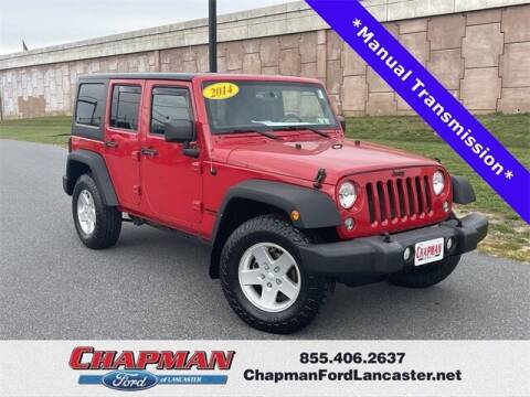 2014 Jeep Wrangler Unlimited for sale at CHAPMAN FORD LANCASTER in East Petersburg PA