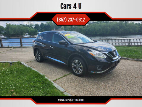 2017 Nissan Murano for sale at Cars 4 U in Haverhill MA