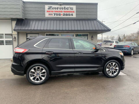 2017 Ford Edge for sale at Zarate's Auto Sales in Big Bend WI