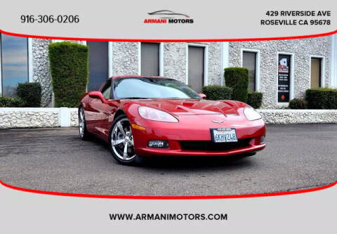 2010 Chevrolet Corvette for sale at Armani Motors in Roseville CA