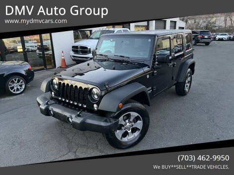 2016 Jeep Wrangler Unlimited for sale at DMV Auto Group in Falls Church VA