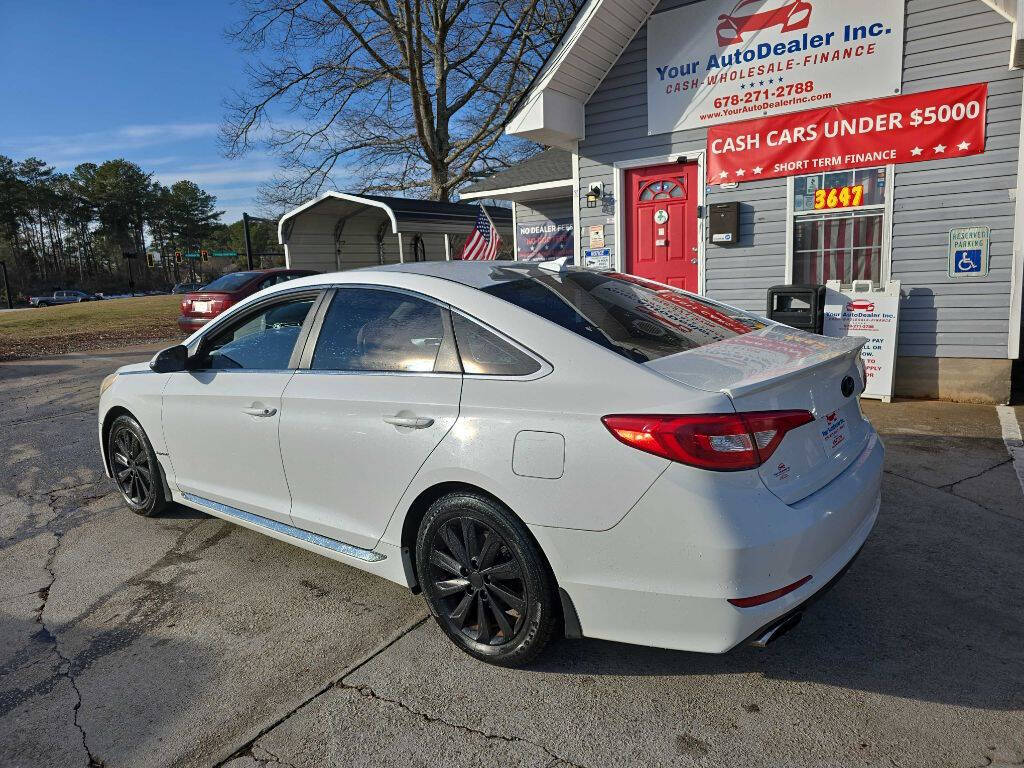 2015 Hyundai SONATA for sale at Your Autodealer Inc in Mcdonough, GA