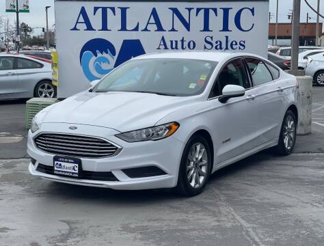 2017 Ford Fusion Hybrid for sale at Atlantic Auto Sale in Sacramento CA