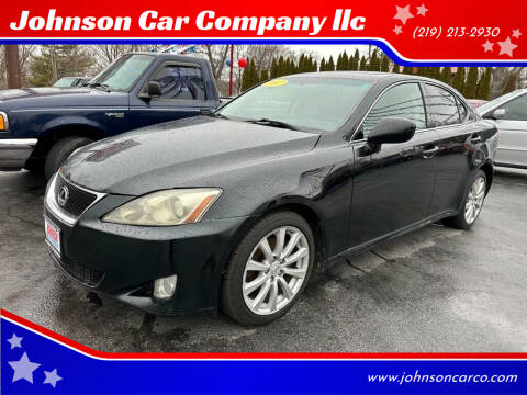 2007 Lexus IS 250 for sale at Johnson Car Company llc in Crown Point IN