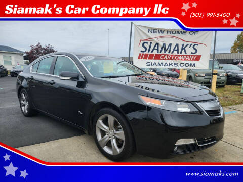 2014 Acura TL for sale at Siamak's Car Company llc in Woodburn OR