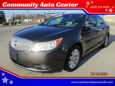 2012 Buick LaCrosse for sale at Community Auto Center in Jeffersonville IN