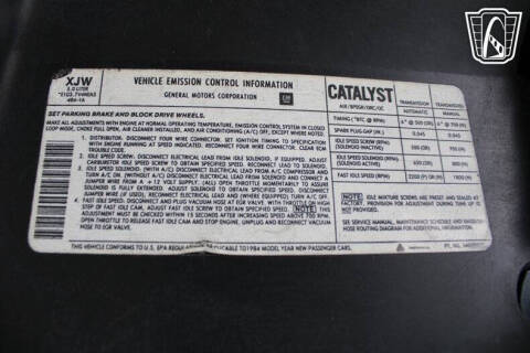 1984 Chevrolet Camaro
