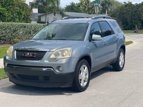 2008 GMC Acadia for sale at L G AUTO SALES in Boynton Beach FL