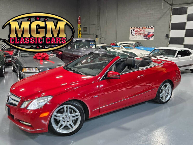 2012 Mercedes-Benz E-Class for sale at MGM CLASSIC CARS in Addison IL