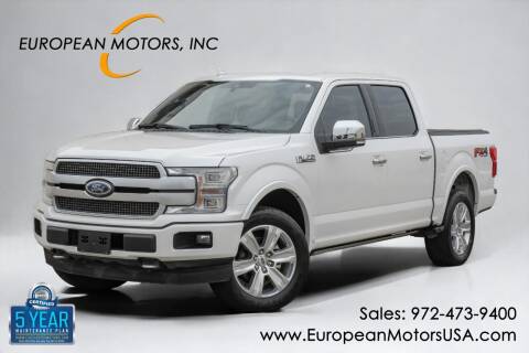 2019 Ford F-150 for sale at European Motors Inc in Plano TX