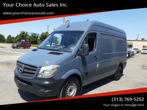 2018 Mercedes-Benz Sprinter for sale at Your Choice Auto Sales Inc. in Dearborn MI