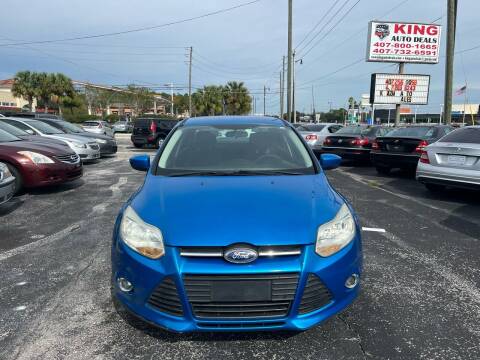2012 Ford Focus for sale at King Auto Deals in Longwood FL