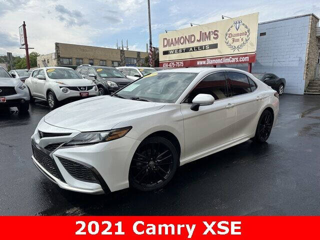 2021 Toyota Camry for sale at Diamond Jim's West Allis in West Allis WI