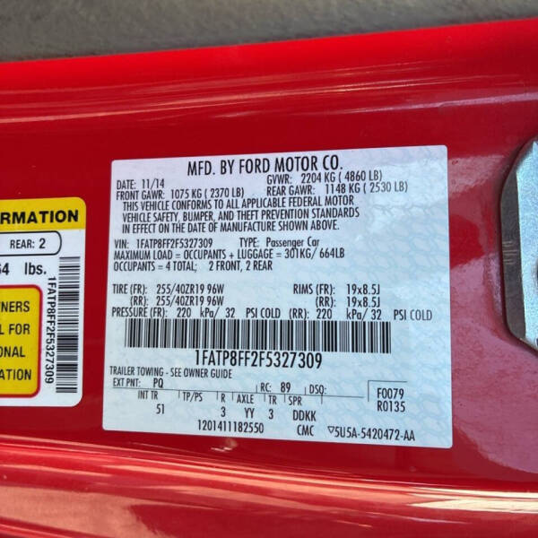 2015 Ford Mustang GT Premium