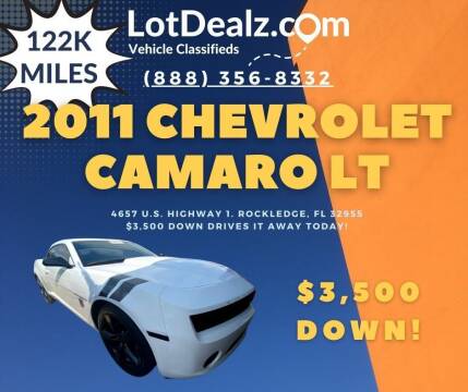 2011 Chevrolet Camaro for sale at Lot Dealz in Rockledge FL