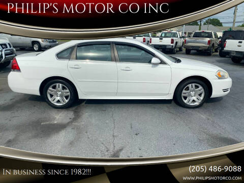 2013 Chevrolet Impala for sale at PHILIP'S MOTOR CO INC in Haleyville AL