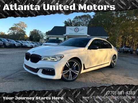 2018 BMW 7 Series for sale at Atlanta United Motors in Jefferson GA