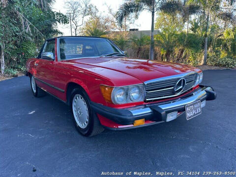 1987 Mercedes-Benz 560-Class for sale at Autohaus of Naples in Naples FL