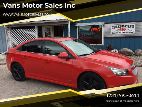 2014 Chevrolet Cruze for sale at Vans Motor Sales Inc in Traverse City MI