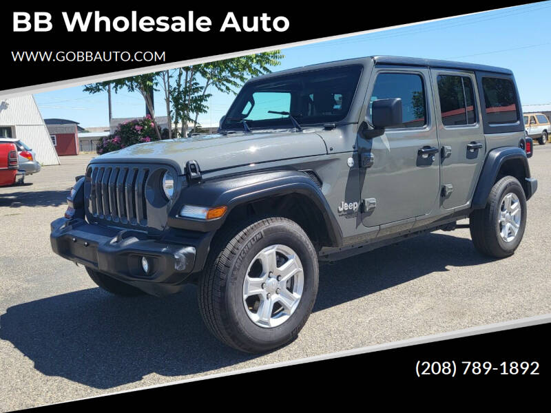 2021 Jeep Wrangler Unlimited for sale at BB Wholesale Auto in Fruitland ID