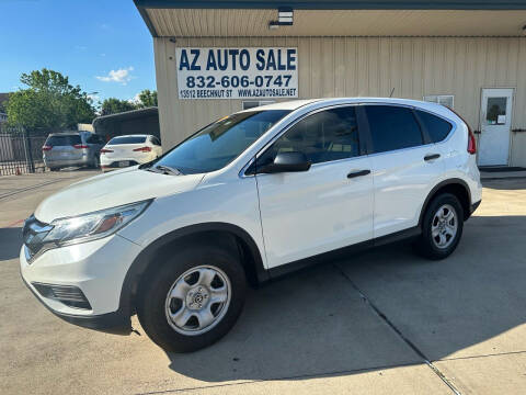 2016 Honda CR-V for sale at AZ Auto Sale in Houston TX