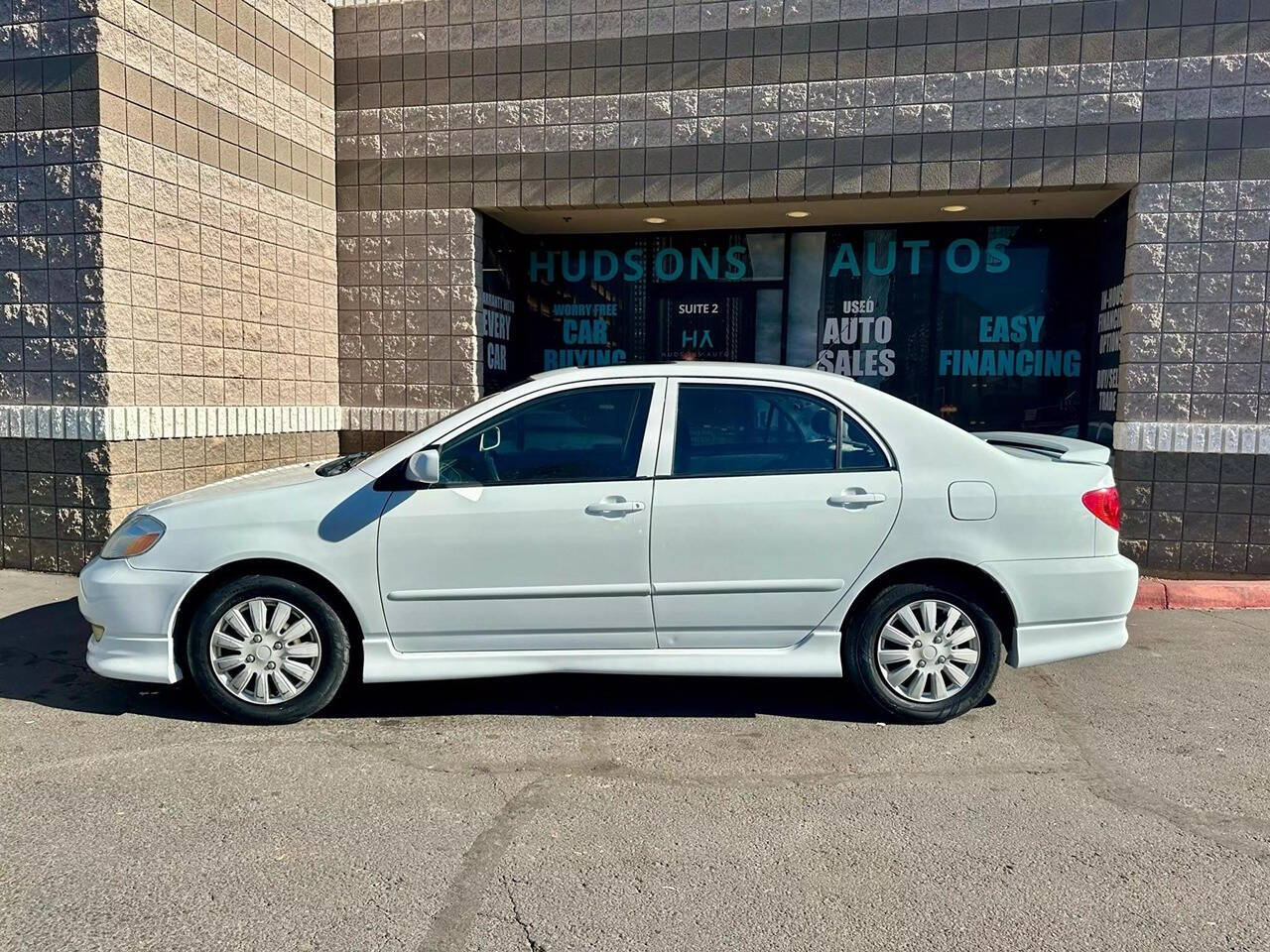 2004 Toyota Corolla for sale at HUDSONS AUTOS in Gilbert, AZ