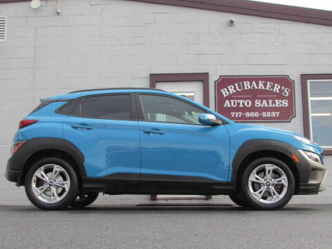 2022 Hyundai Kona for sale at Brubakers Auto Sales in Myerstown PA