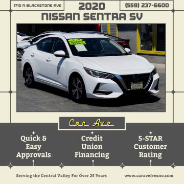 2020 Nissan Sentra for sale at Car Ave in Fresno CA