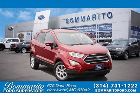 2021 Ford EcoSport for sale at NICK FARACE AT BOMMARITO FORD in Hazelwood MO
