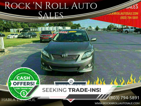 2010 Toyota Corolla for sale at Rock 'N Roll Auto Sales in West Columbia SC