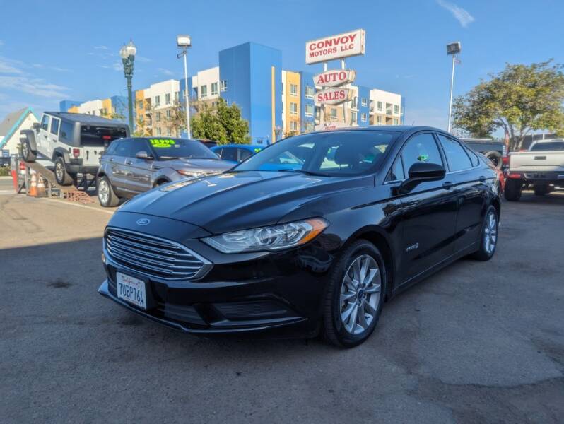 2017 Ford Fusion Hybrid for sale at Convoy Motors LLC in National City CA