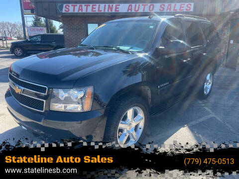 2007 Chevrolet Tahoe for sale at Stateline Auto Sales in South Beloit IL