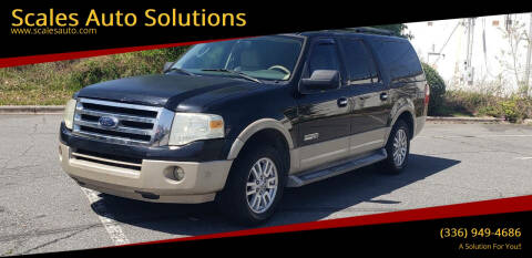 2008 Ford Expedition EL for sale at Scales Auto Solutions in Madison NC