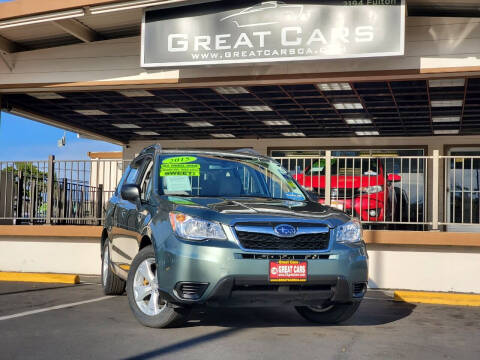 2015 Subaru Forester for sale at Great Cars in Sacramento CA