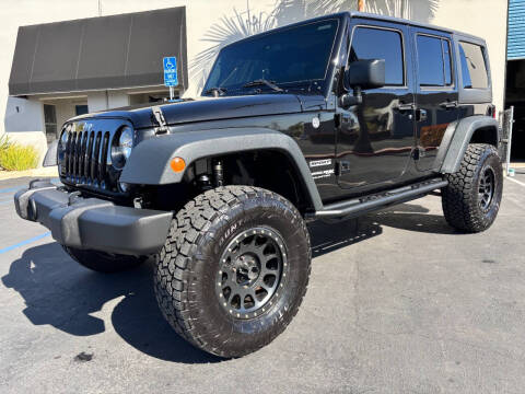 2018 Jeep Wrangler JK Unlimited for sale at MANGIONE MOTORS ORANGE COUNTY in Costa Mesa CA