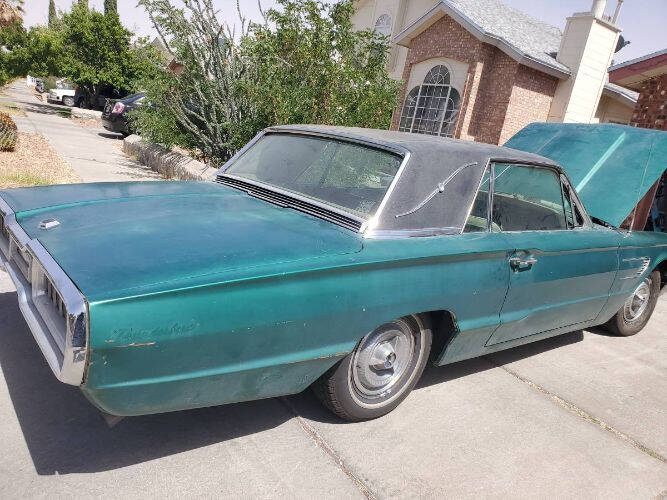 Green 1965 Ford Thunderbird 1