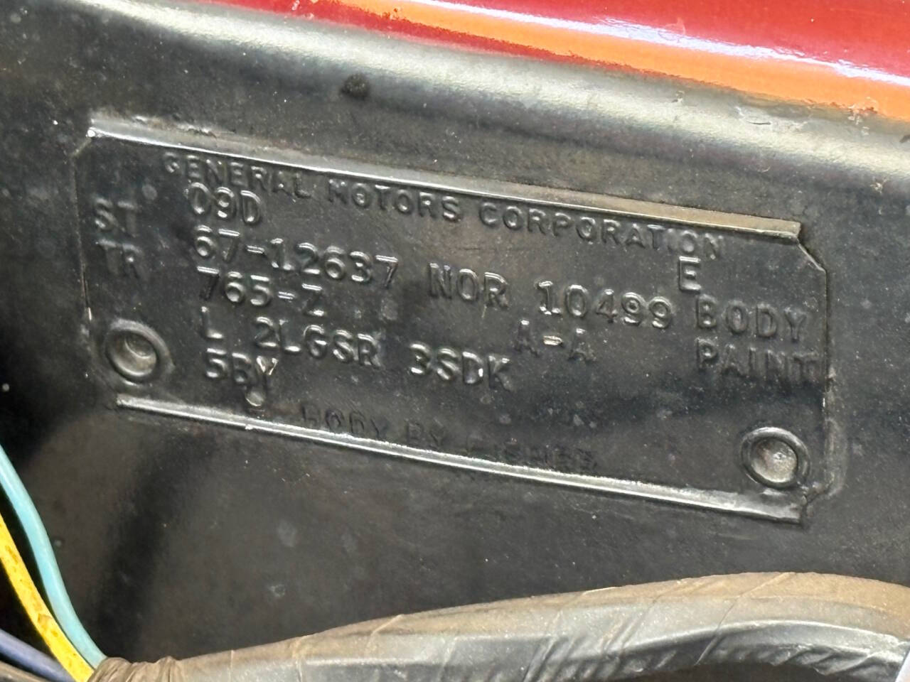 1967 Chevrolet Camaro 46