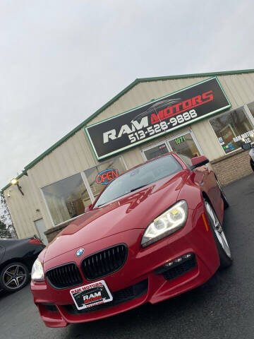 2012 BMW 6 Series for sale at RAM MOTORS in Cincinnati OH