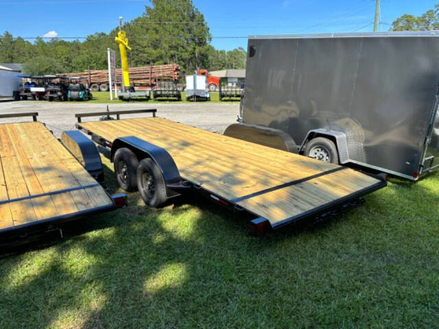 2024 Clays  7x20 car hauler trailer  for sale at Cross Resurrection Golf Carts and Trailers in Rincon, GA