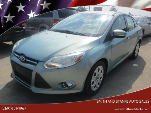 2012 Ford Focus for sale at Smith and Stanke Auto Sales in Sturgis MI